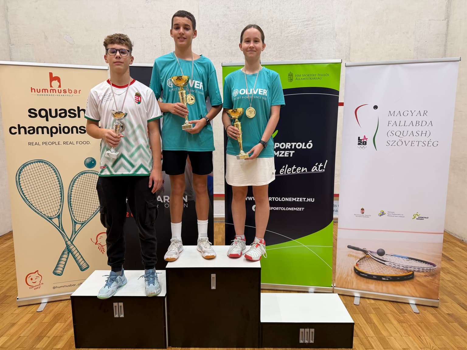 3 citys érem a Hungarian Junior Openen